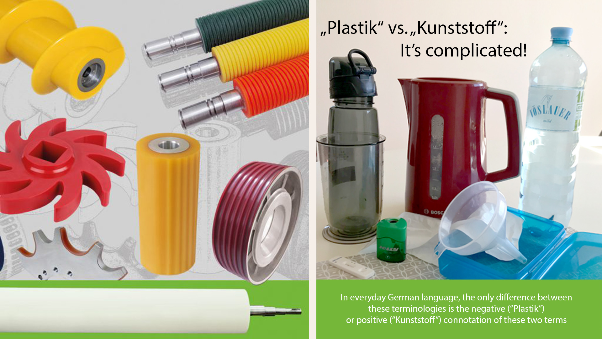 "Plastik" vs. "Kunststoff"